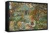 The Last Rays-Carl Larsson-Framed Stretched Canvas