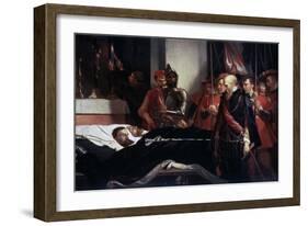 The Last Respects to the Remains of the Counts Egmont and Hoorn, 1863-Louis Gallait-Framed Giclee Print