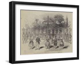 The Last Scene from Mrs Keeley's Popular Burlesque of the Magic Horn, at the Lyceum Theatre-null-Framed Giclee Print