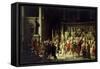 The Last Senate of Julius Caesar, 1867-Raffaelle Gianetti-Framed Stretched Canvas