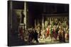 The Last Senate of Julius Caesar, 1867-Raffaelle Gianetti-Stretched Canvas