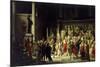 The Last Senate of Julius Caesar, 1867-Raffaelle Gianetti-Mounted Giclee Print