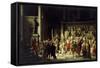 The Last Senate of Julius Caesar, 1867-Raffaelle Gianetti-Framed Stretched Canvas