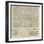 The Last Sheet of Shakespeare's Will-null-Framed Giclee Print