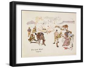 The Last Shell, Ladysmith, from 'The Leaguer of Ladysmith', 1900 (Colour Litho)-Captain Clive Dixon-Framed Giclee Print