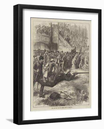 The Last Shot for the Queen's Prize at Wimbledon-null-Framed Giclee Print