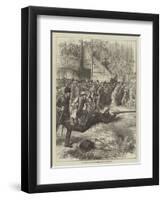 The Last Shot for the Queen's Prize at Wimbledon-null-Framed Premium Giclee Print