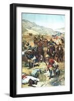 'The Last Shot in the Sudan', 1885. Artist: Unknown-Unknown-Framed Giclee Print