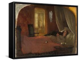 The Last Sleep, c.1858-George Cochran Lambdin-Framed Stretched Canvas