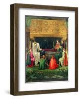 The Last Sleep of Arthur in Avalon, 1881-98-Edward Burne-Jones-Framed Giclee Print