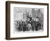 The Last Speech on Impeachment of President Andrew Johnson-null-Framed Art Print