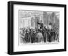 The Last Speech on Impeachment of President Andrew Johnson-null-Framed Art Print