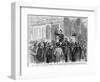 The Last Speech on Impeachment of President Andrew Johnson-null-Framed Art Print