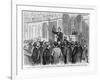 The Last Speech on Impeachment of President Andrew Johnson-null-Framed Art Print