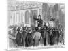 The Last Speech on Impeachment of President Andrew Johnson-null-Mounted Art Print