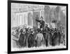 The Last Speech on Impeachment of President Andrew Johnson-null-Framed Art Print