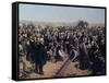 The Last Spike May 10 1869-Thomas Hill-Framed Stretched Canvas