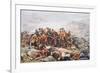 The Last Stand of the 44th Regiment at Gundamuck during the Retreat from Kabul, 1841, 1898-William Barnes Wollen-Framed Giclee Print