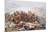 The Last Stand of the 44th Regiment at Gundamuck during the Retreat from Kabul, 1841, 1898-William Barnes Wollen-Mounted Giclee Print