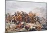 The Last Stand of the 44th Regiment at Gundamuck during the Retreat from Kabul, 1841, 1898-William Barnes Wollen-Mounted Giclee Print