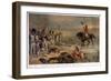 The Last Stand of the Imperial Guards at Waterloo-Robert Alexander Hillingford-Framed Giclee Print