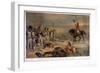 The Last Stand of the Imperial Guards at Waterloo-Robert Alexander Hillingford-Framed Giclee Print