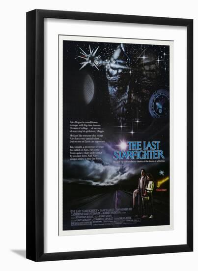 THE LAST STARFIGHTER [1984], directed by NICK CASTLE.-null-Framed Photographic Print
