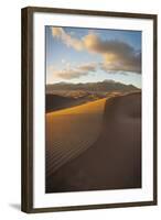 The Last Sunlight of the Day Lights the Sand of Great Sand Dunes National Park, Colorado-Jason J. Hatfield-Framed Photographic Print