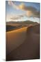 The Last Sunlight of the Day Lights the Sand of Great Sand Dunes National Park, Colorado-Jason J. Hatfield-Mounted Photographic Print