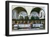 The Last Supper, 1480-Domenico Ghirlandaio-Framed Giclee Print