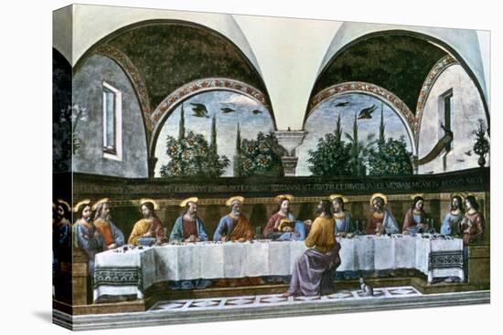 The Last Supper, 1480-Domenico Ghirlandaio-Stretched Canvas