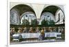 The Last Supper, 1480-Domenico Ghirlandaio-Framed Giclee Print