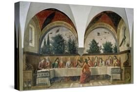 The Last Supper, 1480-Domenico Ghirlandaio-Stretched Canvas