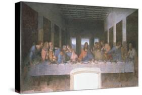 The Last Supper, 1495-1497-Leonardo da Vinci-Stretched Canvas
