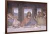 The Last Supper, 1495-97 (Post Restoration)-Leonardo da Vinci-Framed Giclee Print