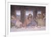 The Last Supper, 1495-97 (Post Restoration)-Leonardo da Vinci-Framed Giclee Print