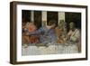 The Last Supper, 1495-97 (Post Restoration)-Leonardo da Vinci-Framed Giclee Print