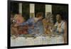 The Last Supper, 1495-97 (Post Restoration)-Leonardo da Vinci-Framed Giclee Print