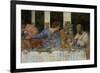 The Last Supper, 1495-97 (Post Restoration)-Leonardo da Vinci-Framed Giclee Print