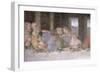 The Last Supper, 1495-97 (Post Restoration)-Leonardo da Vinci-Framed Giclee Print