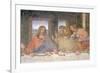 The Last Supper, 1495-97 (Post Restoration)-Leonardo da Vinci-Framed Giclee Print