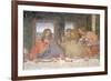 The Last Supper, 1495-97 (Post Restoration)-Leonardo da Vinci-Framed Giclee Print