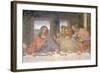 The Last Supper, 1495-97 (Post Restoration)-Leonardo da Vinci-Framed Giclee Print