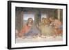 The Last Supper, 1495-97 (Post Restoration)-Leonardo da Vinci-Framed Giclee Print