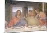 The Last Supper, 1495-97 (Post Restoration)-Leonardo da Vinci-Mounted Giclee Print