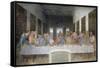 The Last Supper, 1495-97-Leonardo da Vinci-Framed Stretched Canvas