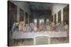 The Last Supper, 1495-97-Leonardo da Vinci-Stretched Canvas