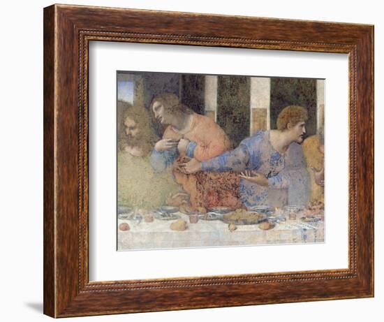 The Last Supper, 1495-97-Leonardo da Vinci-Framed Giclee Print