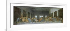 The Last Supper, 1498, Mural-Leonardo da Vinci-Framed Giclee Print