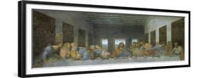 The Last Supper, 1498, Mural-Leonardo da Vinci-Framed Giclee Print